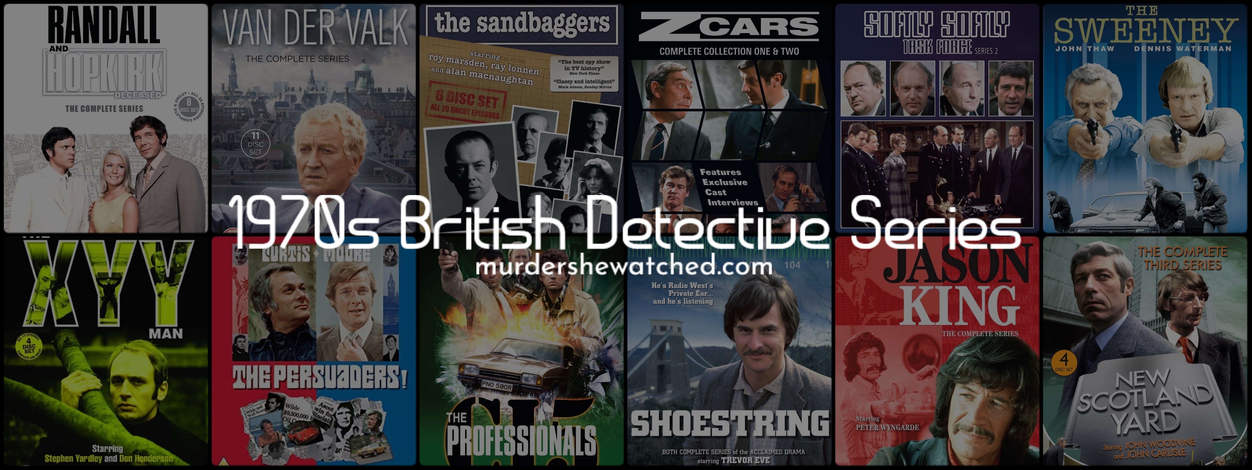 Complete List Of 1970s British Detective Series – Murder,